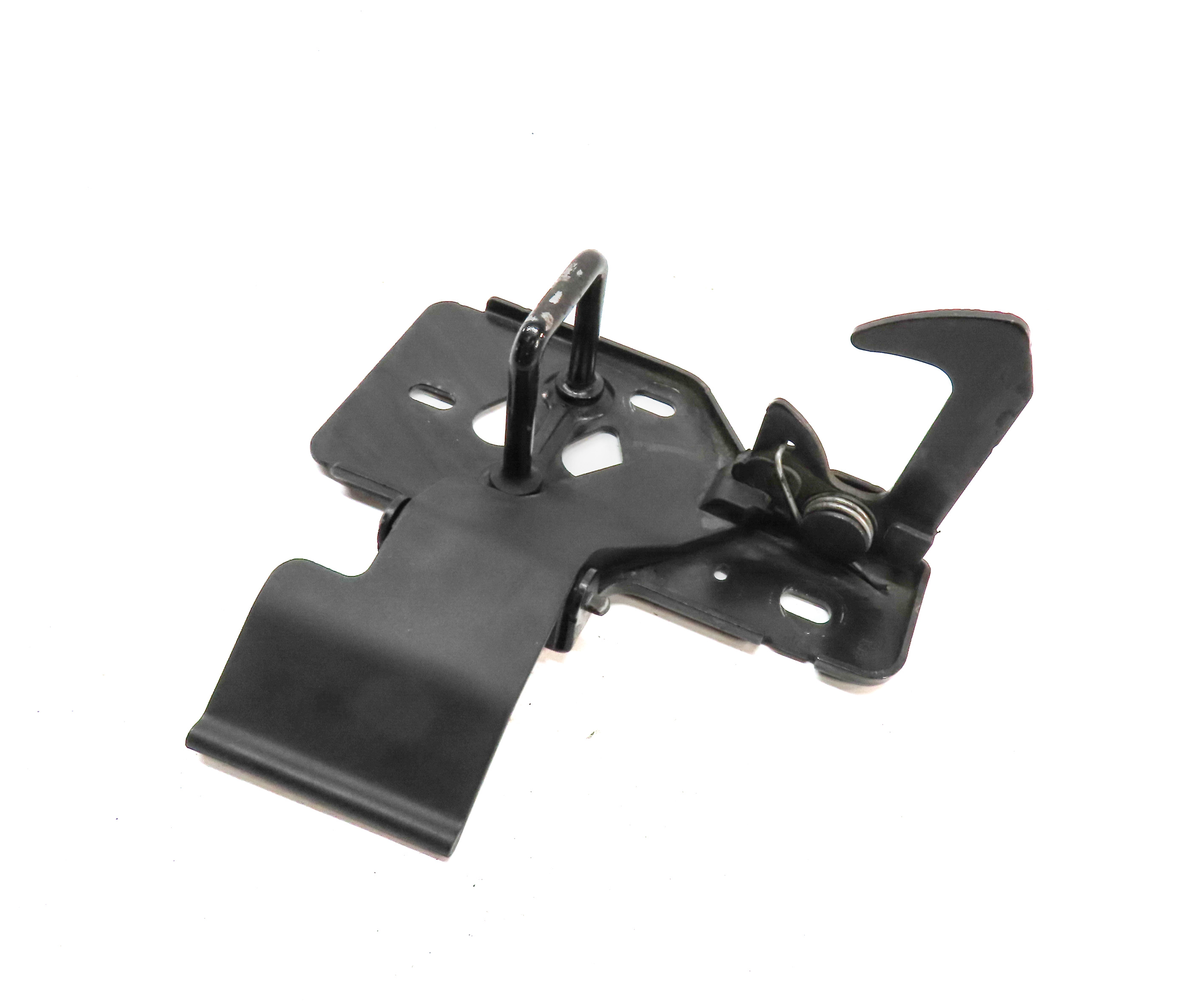 2015 PORSCHE CAYENNE HYBRID (958) FRONT HOOD SAFETY LATCH CATCH HOOK LEVER — exact item pictured